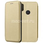 Чехол-книжка кожаный для Xiaomi Mi A2 / Mi6x (золотистый) Fashion Case