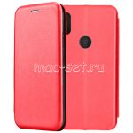 Чехол-книжка кожаный для Xiaomi Mi Mix 2S (красный) Fashion Case