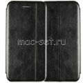 Чехол-книжка кожаный для Xiaomi Mi Note 10 / 10 Pro (черный) Retro Case
