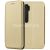 Чехол-книжка кожаный для Xiaomi Mi Note 10 / 10 Pro (золотистый) Fashion Case