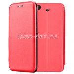 Чехол-книжка кожаный для Xiaomi Mi5s (красный) Fashion Case