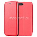 Чехол-книжка кожаный для Xiaomi Mi6 (красный) Fashion Case