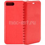 Чехол-книжка кожаный для Xiaomi Mi6 (красный) Book Case New
