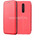 Чехол-книжка кожаный для Xiaomi Mi 9T / 9T Pro (красный) Fashion Case
