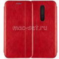 Чехол-книжка кожаный для Xiaomi Mi 9T / 9T Pro (красный) Retro Case