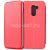 Чехол-книжка кожаный для Xiaomi Pocophone F1 (красный) Fashion Case