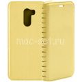 Чехол-книжка кожаный для Xiaomi Pocophone F1 (золотистый) Book Case New
