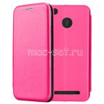 Чехол-книжка кожаный для Xiaomi Redmi 3s / 3 Pro (розовый) Fashion Case