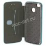 Чехол-книжка кожаный для Xiaomi Redmi 4X (голубой) Fashion Case