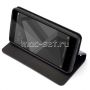 Чехол-книжка кожаный для Xiaomi Redmi 4X (черный) Book Case New