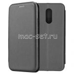 Чехол-книжка кожаный для Xiaomi Redmi 5 (черный) Fashion Case