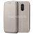 Чехол-книжка кожаный для Xiaomi Redmi 5 (серый) Fashion Case