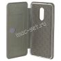 Чехол-книжка кожаный для Xiaomi Redmi 5 (серый) Fashion Case