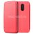 Чехол-книжка кожаный для Xiaomi Redmi 5 (красный) Fashion Case