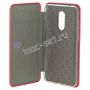Чехол-книжка кожаный для Xiaomi Redmi 5 (красный) Fashion Case