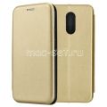 Чехол-книжка кожаный для Xiaomi Redmi 5 (золотистый) Fashion Case