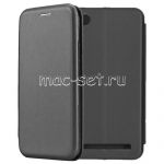 Чехол-книжка кожаный для Xiaomi Redmi 5A (черный) Fashion Case