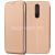 Чехол-книжка кожаный для Xiaomi Redmi 8 (розовый) Fashion Case