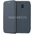 Чехол-книжка кожаный для Xiaomi Redmi 8A (синий) Fashion Case