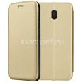 Чехол-книжка кожаный для Xiaomi Redmi 8A (золотистый) Fashion Case
