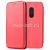 Чехол-книжка кожаный для Xiaomi Redmi Note 4x (красный) Fashion Case