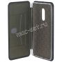 Чехол-книжка кожаный для Xiaomi Redmi Note 4x (синий) Fashion Case