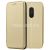 Чехол-книжка кожаный для Xiaomi Redmi Note 4x (золотистый) Fashion Case