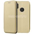 Чехол-книжка кожаный для Xiaomi Redmi Note 5 / Pro (золотистый) Fashion Case