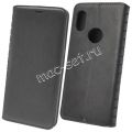 Чехол-книжка кожаный для Xiaomi Redmi Note 5 / Pro (черный) Book Case New