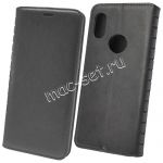 Чехол-книжка кожаный для Xiaomi Redmi Note 5 / Pro (черный) Book Case New