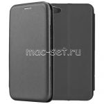 Чехол-книжка кожаный для Xiaomi Redmi Note 5A (черный) Fashion Case