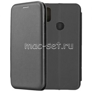 Чехол-книжка кожаный для Xiaomi Redmi S2 (черный) Fashion Case