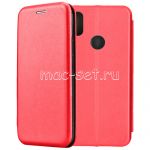 Чехол-книжка кожаный для Xiaomi Redmi S2 (красный) Fashion Case