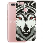 Чехол-накладка пластиковый для Xiaomi Mi A1 / Mi5x [флуоресцентный принт] Luxo Animals (Волк A6)