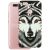 Чехол-накладка пластиковый для Xiaomi Mi A1 / Mi5x [флуоресцентный принт] Luxo Animals (Волк A6)