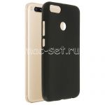 Чехол-накладка силиконовый для Xiaomi Mi A1 / Mi5x (черный 1.2мм)