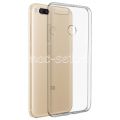 Чехол-накладка силиконовый для Xiaomi Mi A1 / Mi5x (прозрачный 0.5мм)