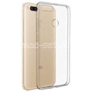 Чехол-накладка силиконовый для Xiaomi Mi A1 / Mi5x (прозрачный 0.5мм)