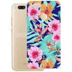 Чехол-накладка силиконовый для Xiaomi Mi A1 / Mi5x с принтом Luxo Flowers (H10)