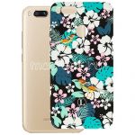 Чехол-накладка силиконовый для Xiaomi Mi A1 / Mi5x с принтом Luxo Flowers (H11)