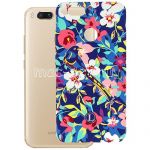 Чехол-накладка силиконовый для Xiaomi Mi A1 / Mi5x с принтом Luxo Flowers (H9)