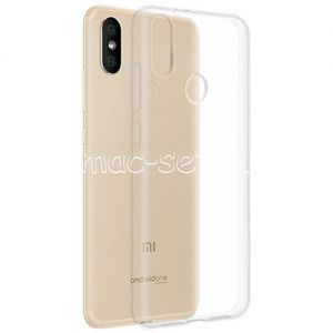 Чехол-накладка силиконовый для Xiaomi Mi A2 / Mi6X (прозрачный 1.0мм)
