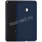 Чехол-накладка силиконовый для Xiaomi Mi Max 2 (синий 1.0 мм) матовый