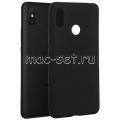 Чехол-накладка силиконовый для Xiaomi Mi Max 3 (черный 1.0мм) матовый