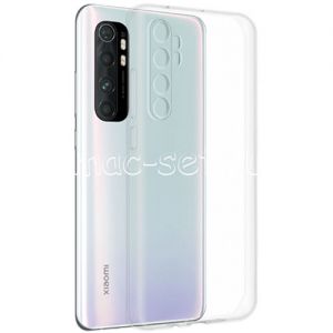 Чехол-накладка силиконовый для Xiaomi Mi Note 10 Lite (прозрачный 1.0мм)