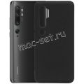 Чехол-накладка силиконовый для Xiaomi Mi Note 10 / 10 Pro (черный 1.0мм) матовый