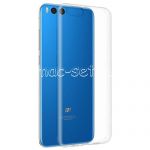 Чехол-накладка силиконовый для Xiaomi Mi Note 3 (прозрачный 0.3мм)