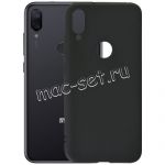 Чехол-накладка силиконовый для Xiaomi Mi Play (черный 1.0 мм) матовый