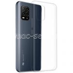 Чехол-накладка силиконовый для Xiaomi Mi 10 Lite (прозрачный 1.0мм)