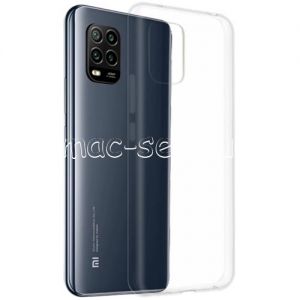 Чехол-накладка силиконовый для Xiaomi Mi 10 Lite (прозрачный 1.0мм)